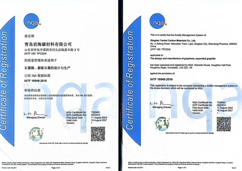 The design and manufacture of graphene, expanded graphite